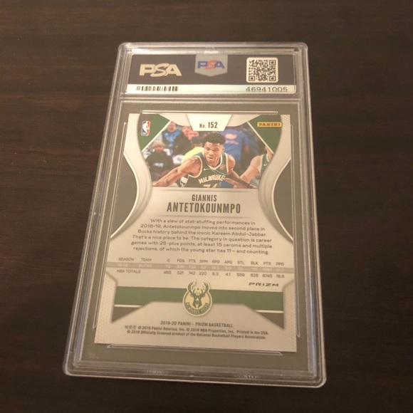 2019 Panini Prizm Red White Blue Giannis - Picture 2 of 2